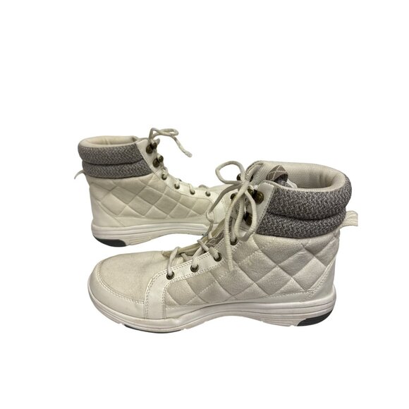 Ryka Aurora Women's Boots Ankle White Lightweight Quilted Size 9 - Picture 8 of 9